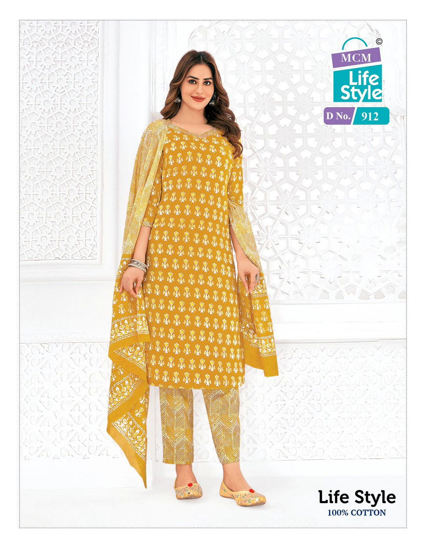 Mcm Lifestyle Vol 9 Cotton Printed Kurti With Bottom Dupatta Wholesale Price In Surat
